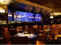 ◆東京スタイリッシュパーティー主催企業:150名コラボ◆Stylish Lounge Party-クラゲ漂う巨大水槽を配置したエグゼクティブ空間