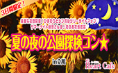 男性残り2枠! 女性残り3枠! 3日間限定!貴重な夜間開園!ひまわりとシンボルツリーライトアップ♡サマーナイト絶景さん...