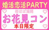 【お花見コン】13:00～14:30●婚活恋活PARTY●元バスガイドがご案内する代々木公園【お花見散策コン♡】●飲み放題+食事有り●年間...